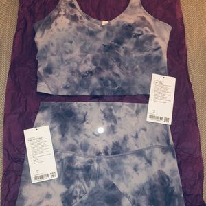 NWT lululemon diamond dye outfit